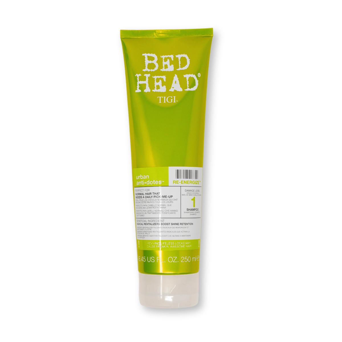 TIGI - BEDHEAD_Urban Antidote Re - energize Shampoo_Cosmetic World