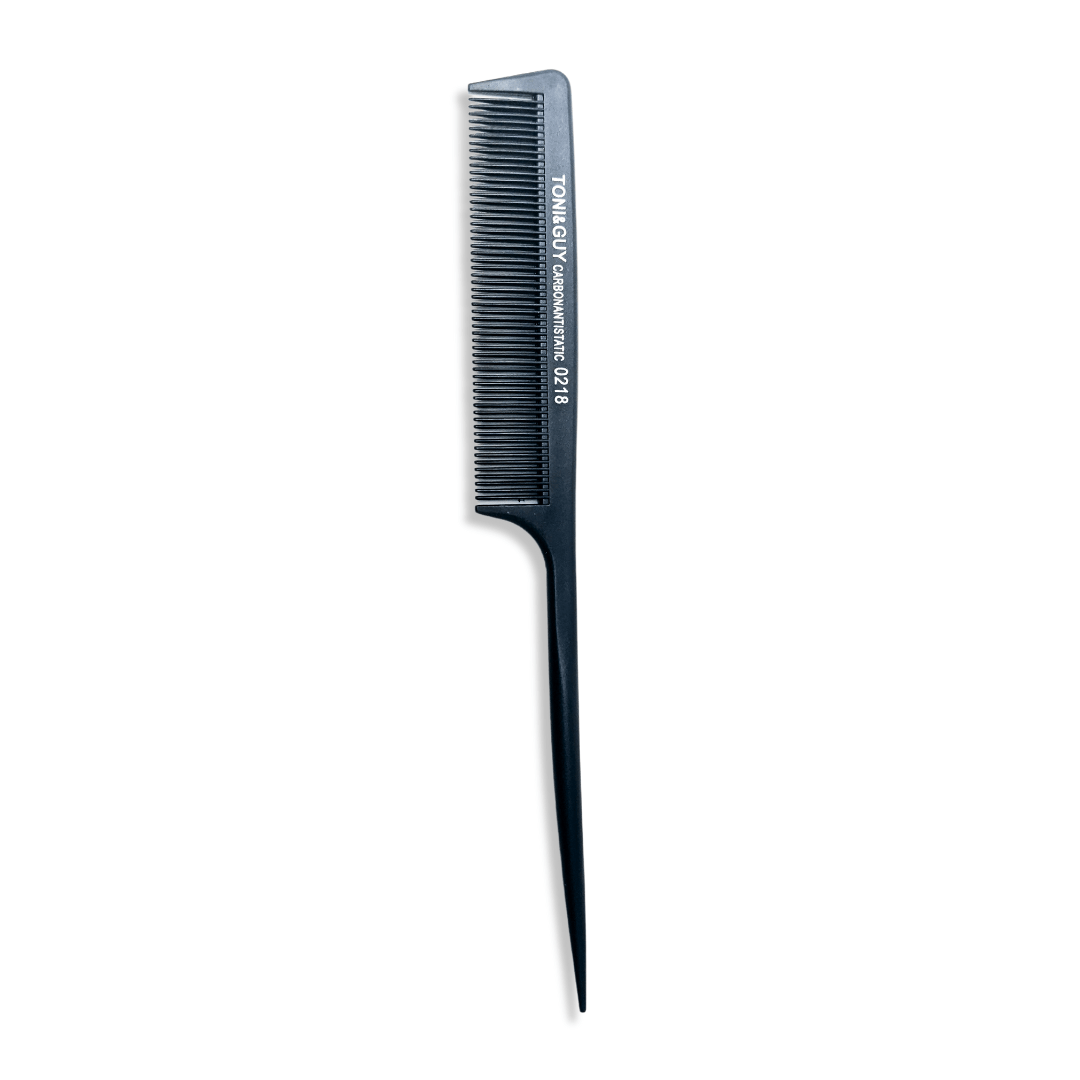 COSMETIC WORLD_Toni & Guy Carbon Antistatic Tail Comb_Cosmetic World