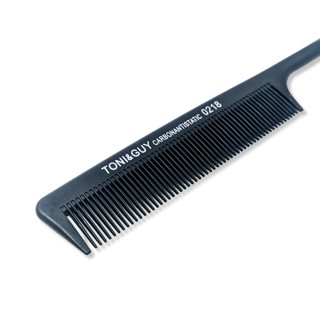 COSMETIC WORLD_Toni & Guy Carbon Antistatic Tail Comb_Cosmetic World