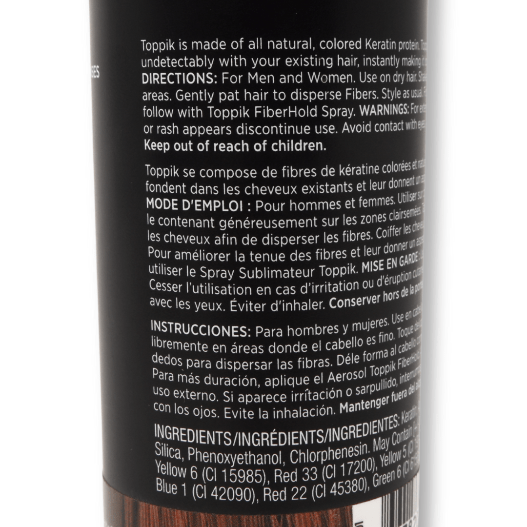 TOPPIK_Toppik Hair Building Fibre Medium Brown 27.5g_Cosmetic World