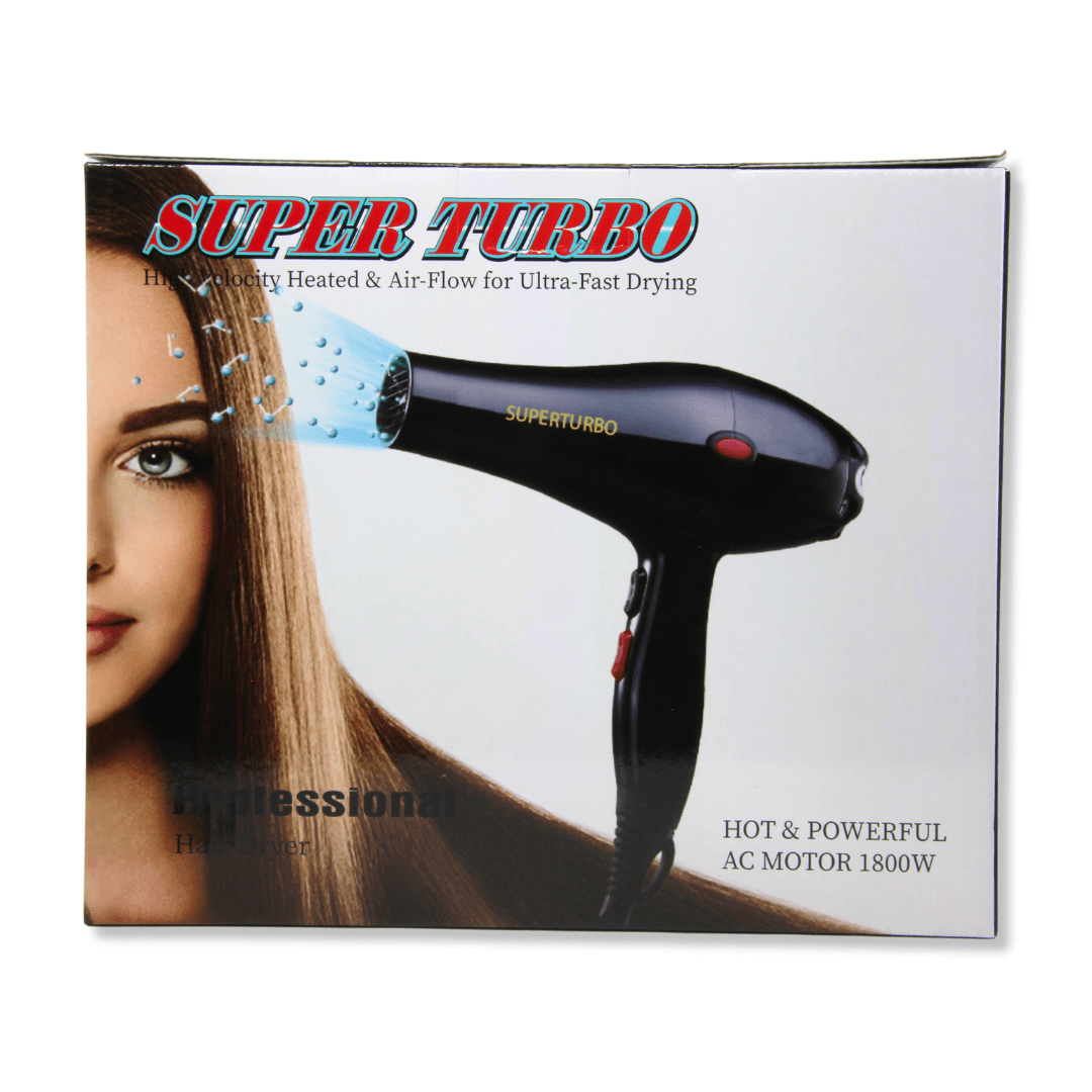 SUPER TURBO_Ultra Fast Drying Hairdryer_Cosmetic World