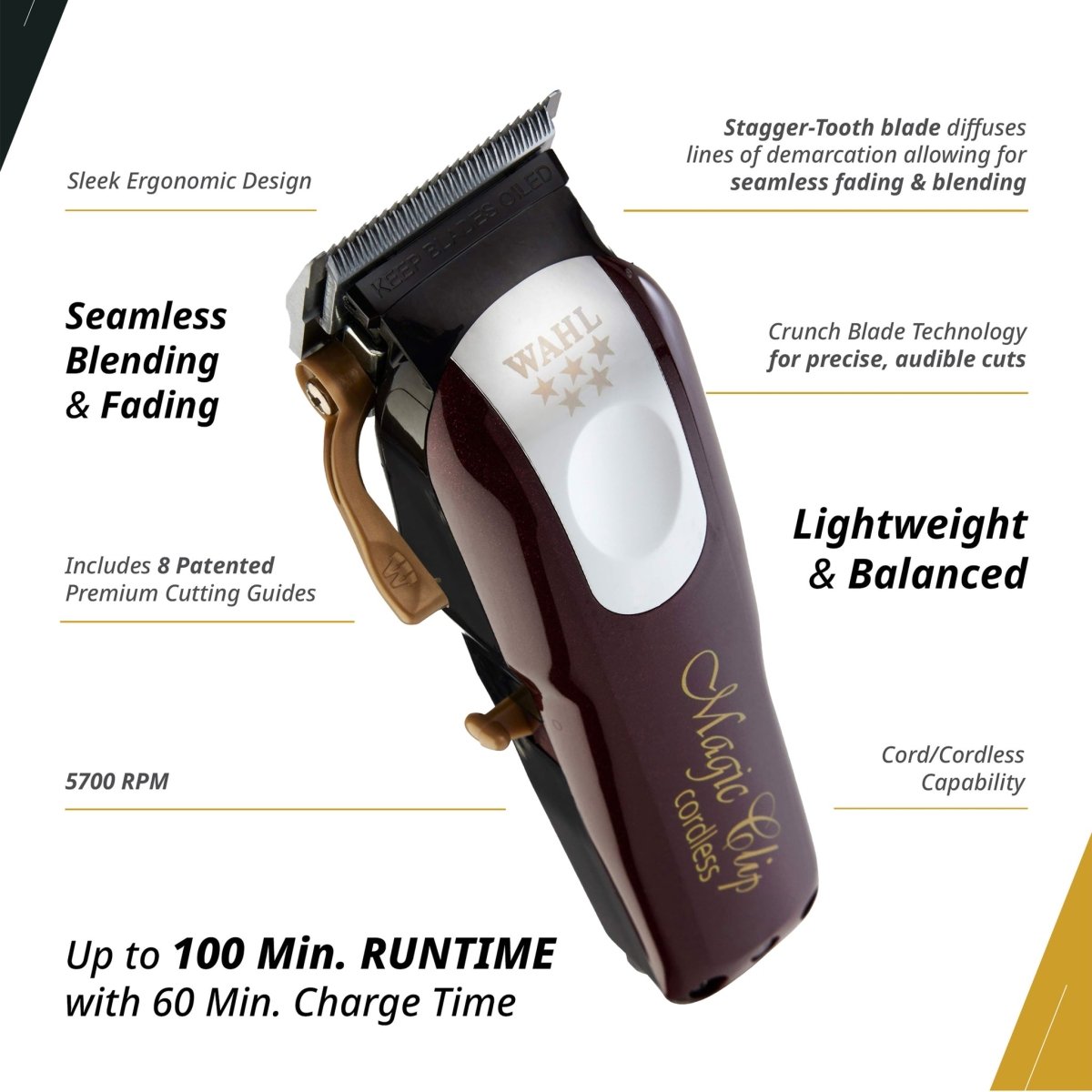 Wahl Professional_5 Star Cordless Magic Clipper_Cosmetic World