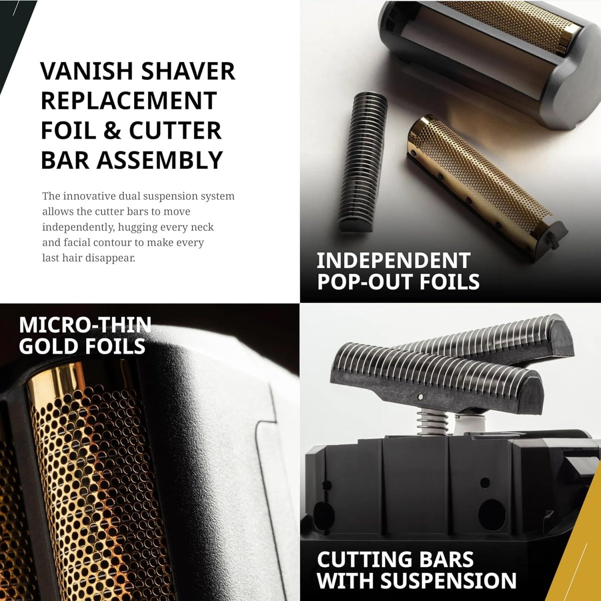 Wahl Professional_Vanish Gold Foil Cartridges_Cosmetic World