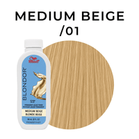 Thumbnail for Wella_Blondor Permanent Liquid Toner - Medium Beige /01_Cosmetic World