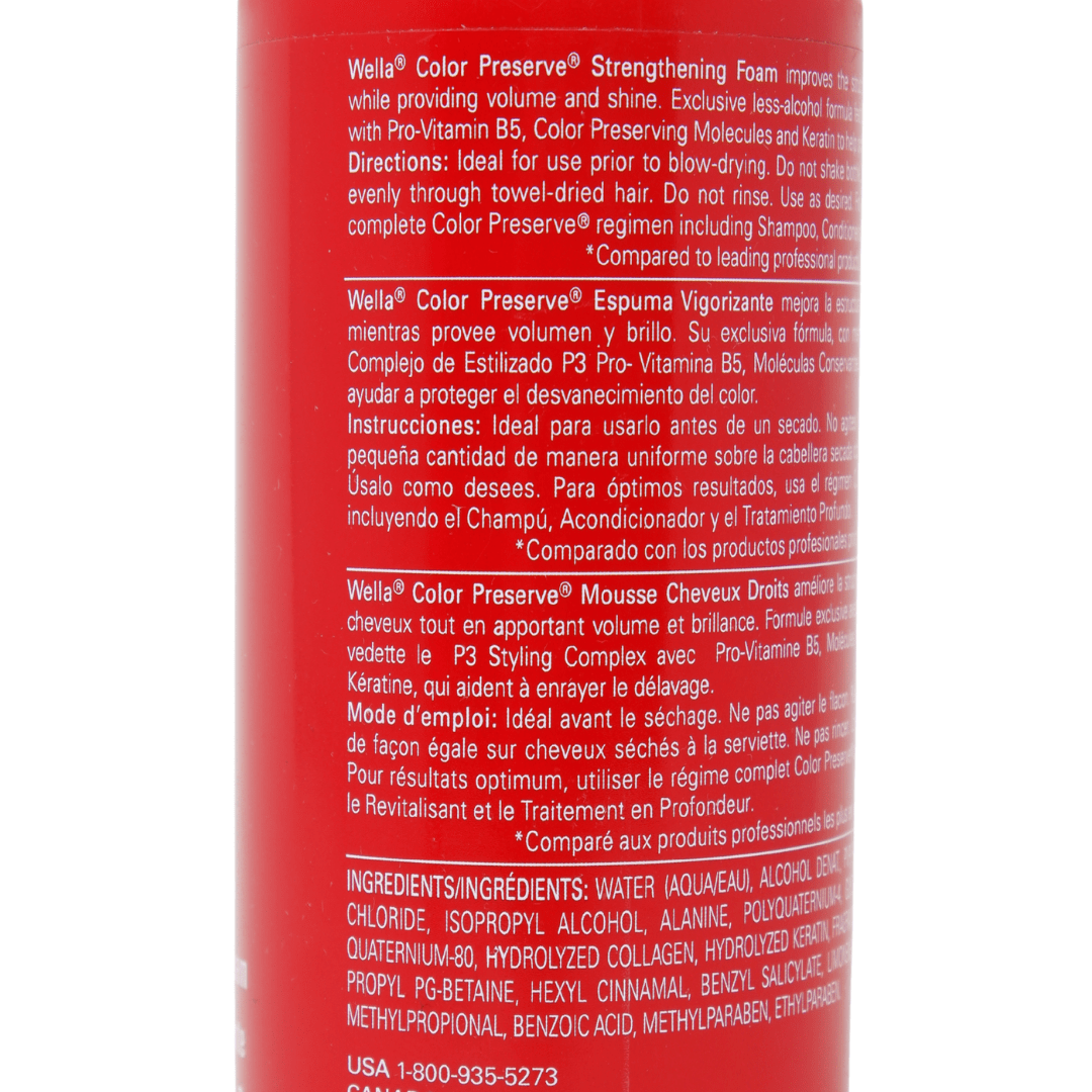 Wella_Color Preserve Strengthening Foam_Cosmetic World