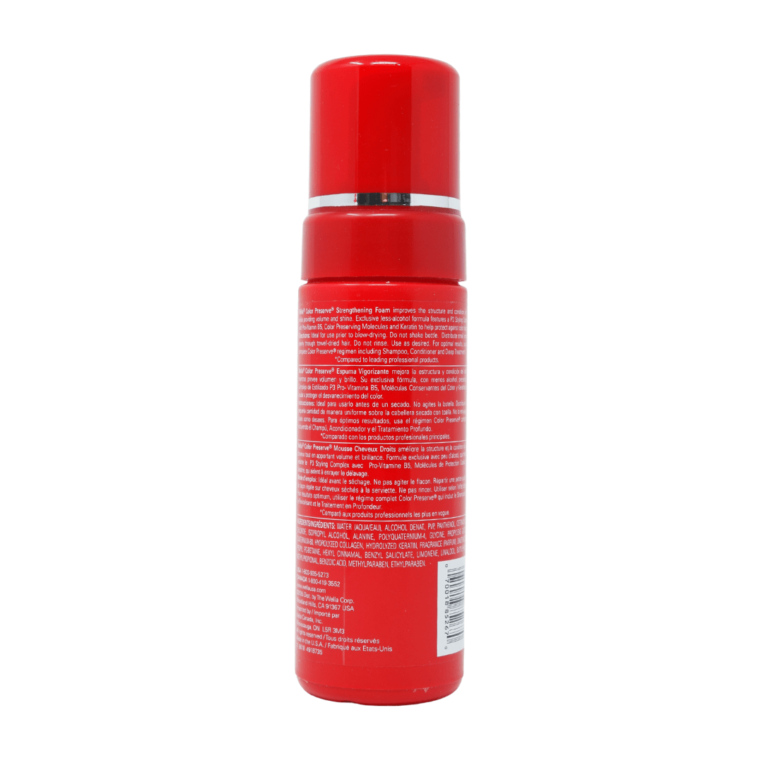 Wella_Color Preserve Strengthening Foam_Cosmetic World