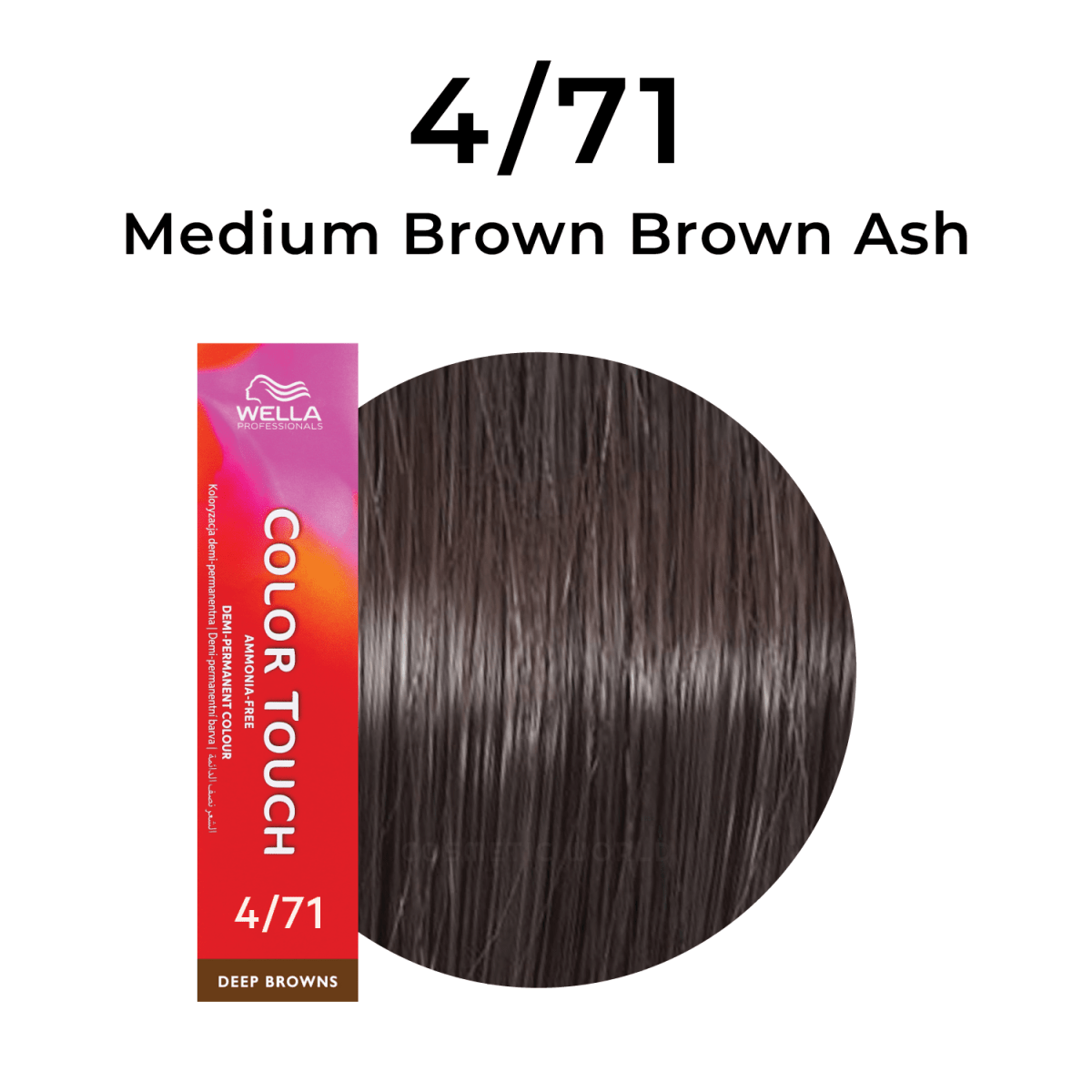 Wella - Color Touch_Color Touch 4/ Medium Brown Series Demi - Permanent Hair Color_Cosmetic World