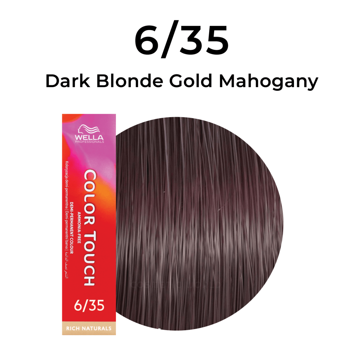 Wella - Color Touch_Color Touch 6/ Dark Blonde Series Demi - Permanent Hair Color_Cosmetic World