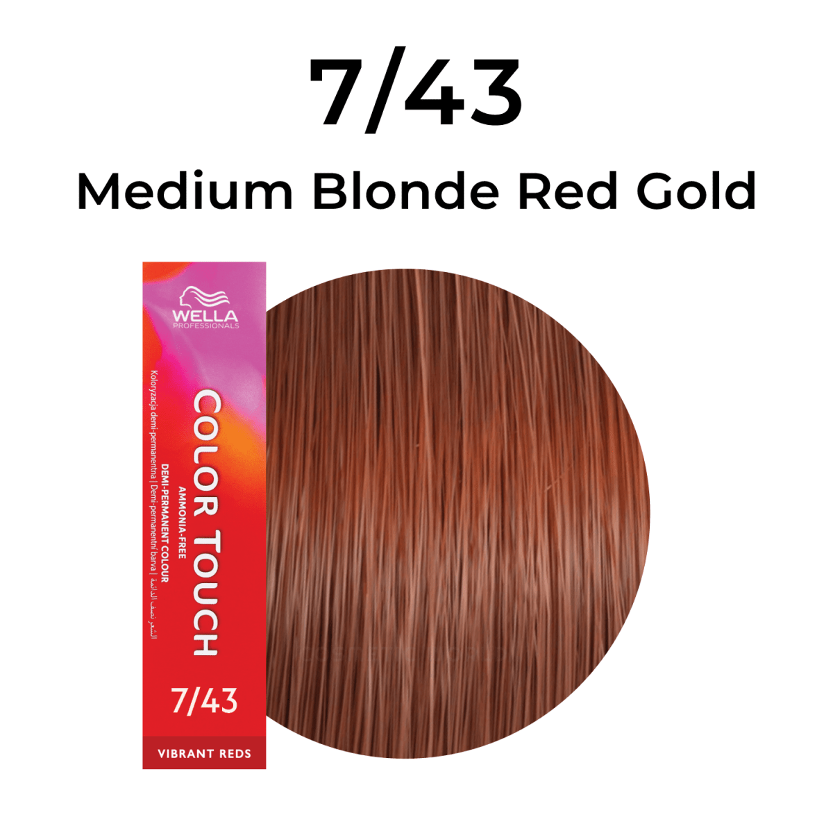 Wella - Color Touch_Color Touch 7/ Medium Blonde Series Demi - Permanent Hair Color_Cosmetic World