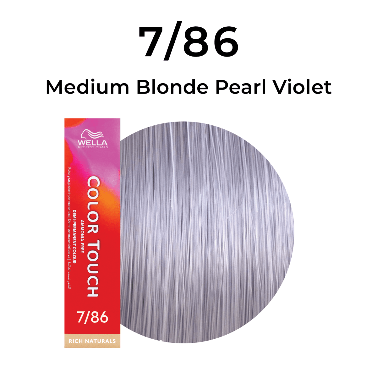 Wella - Color Touch_Color Touch 7/ Medium Blonde Series Demi - Permanent Hair Color_Cosmetic World