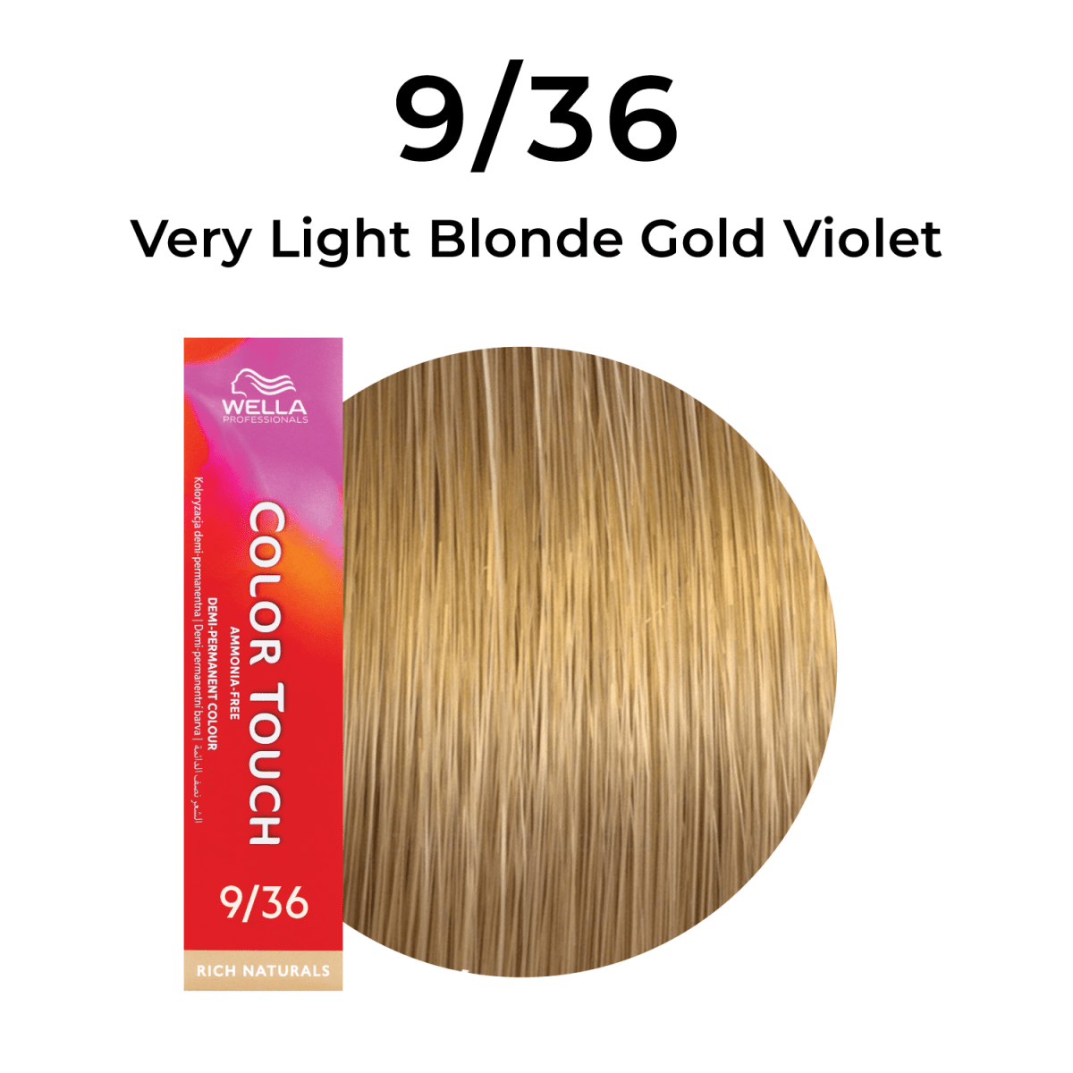 Wella - Color Touch_Color Touch 9/ Very Light Blonde Series Demi - Permanent Hair Color_Cosmetic World