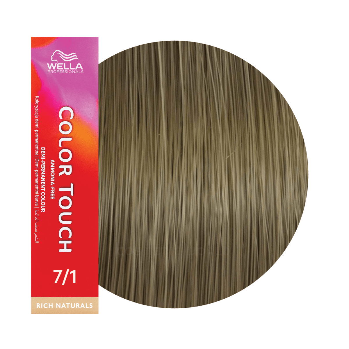 WELLA - COLOR TOUCH_Color Touch Demi - Permanent Hair Color 7/ Series_Cosmetic World