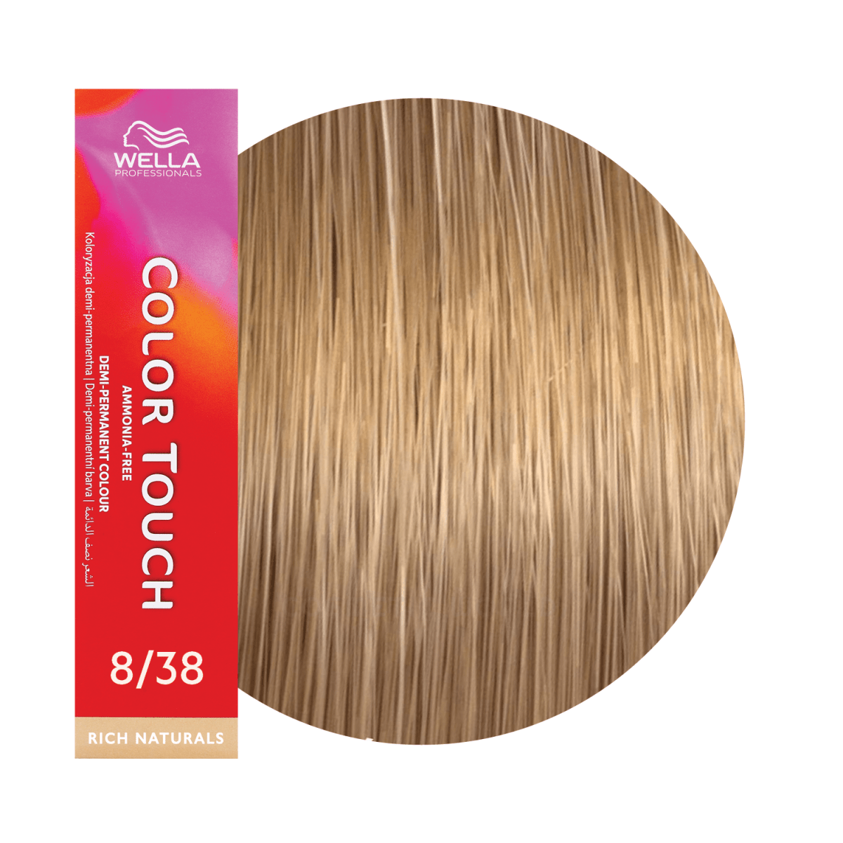 WELLA - COLOR TOUCH_Color Touch Demi - Permanent Hair Color 8/ Series_Cosmetic World