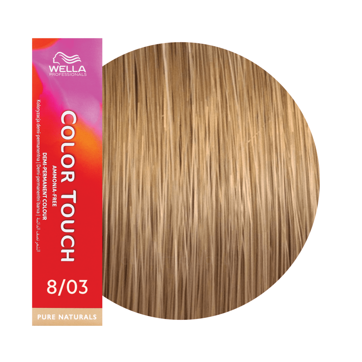 WELLA - COLOR TOUCH_Color Touch Demi - Permanent Hair Color 8/ Series_Cosmetic World