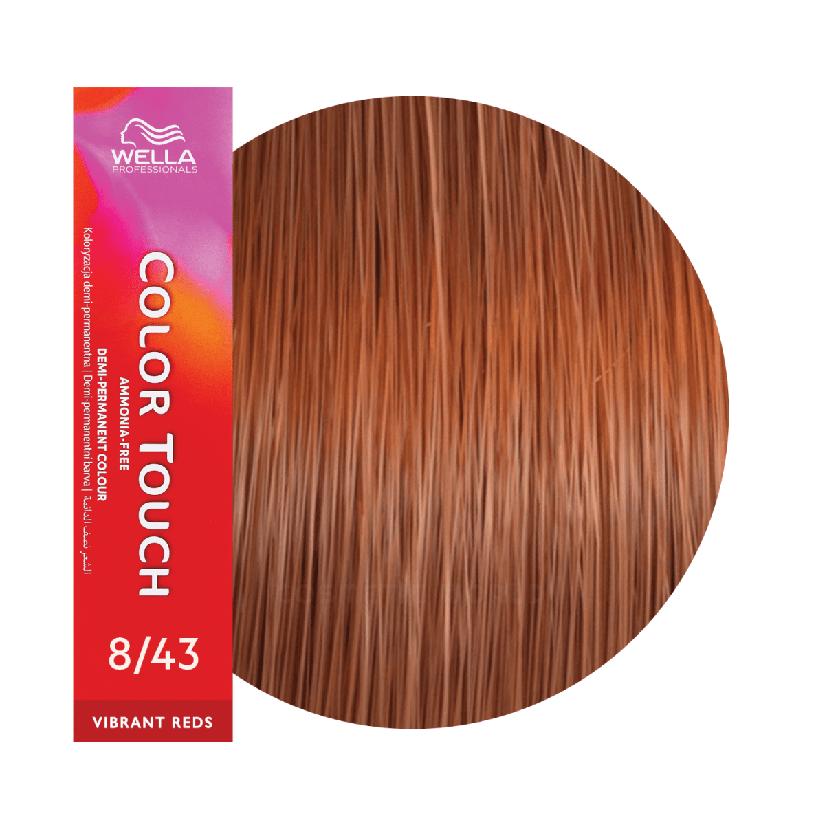 WELLA - COLOR TOUCH_Color Touch Demi - Permanent Hair Color 8/ Series_Cosmetic World