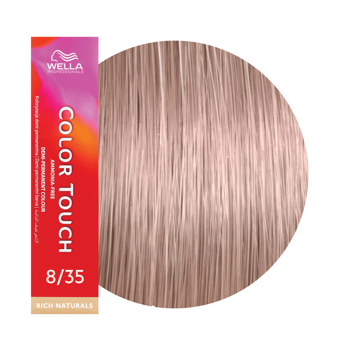 WELLA - COLOR TOUCH_Color Touch Demi - Permanent Hair Color 8/ Series_Cosmetic World