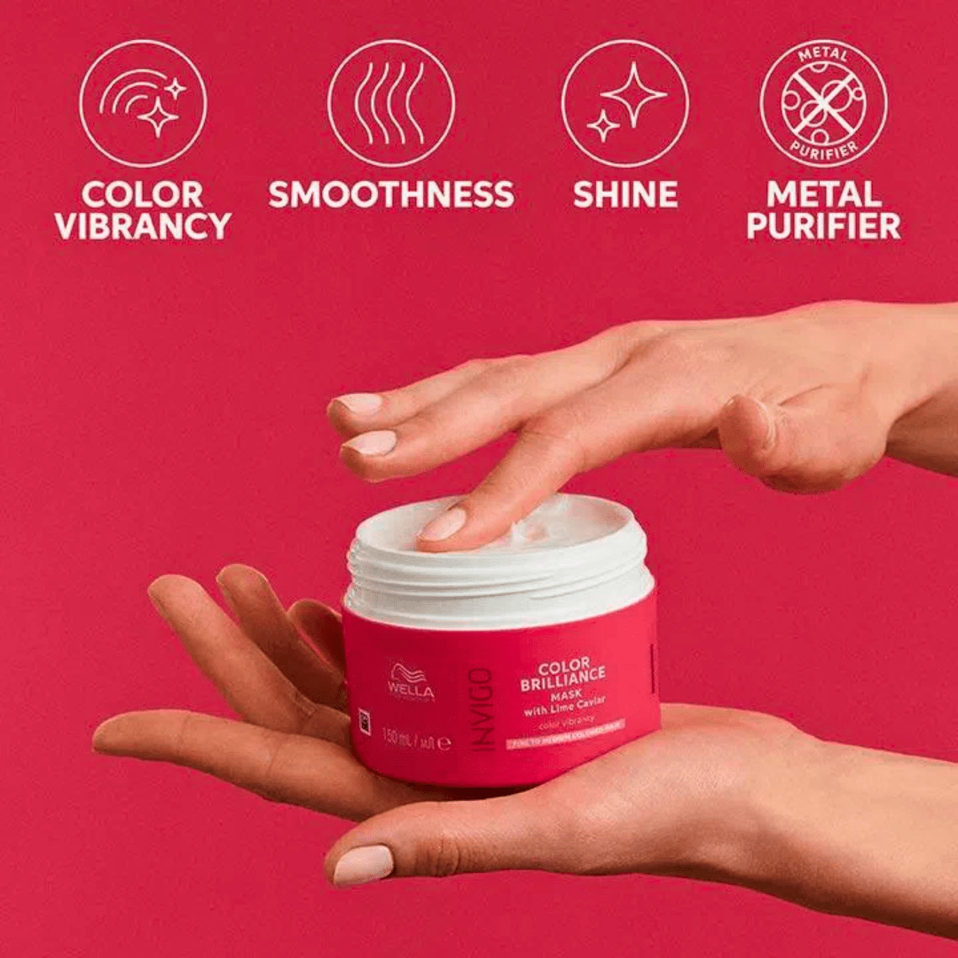 WELLA_Invigo Brilliance Vibrant Color Mask (Coarse)_Cosmetic World