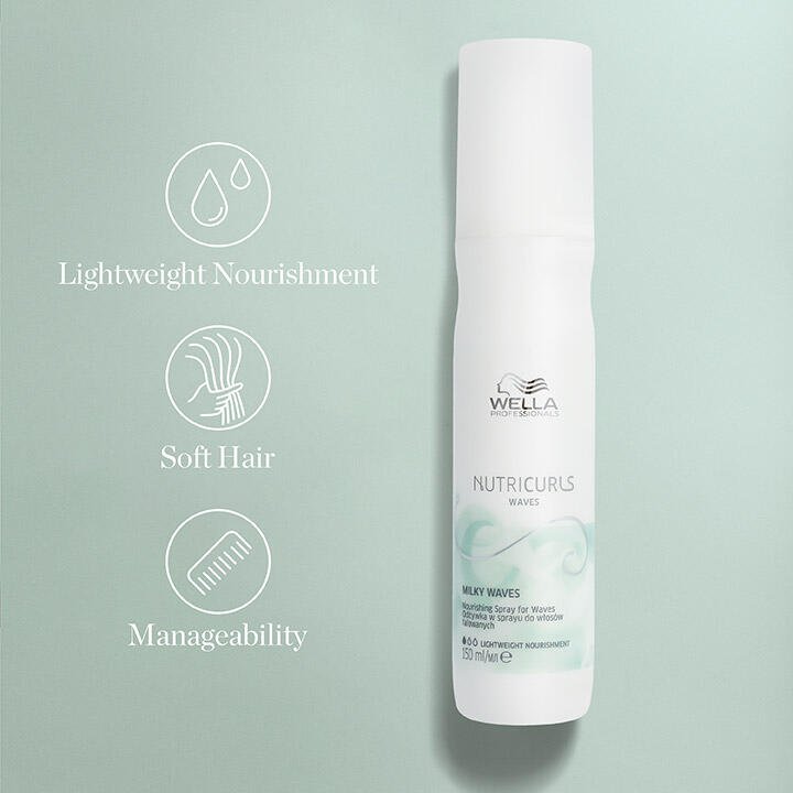 WELLA - NUTRICURLS_Nutricurls Milky Waves Nourishing Spray_Cosmetic World
