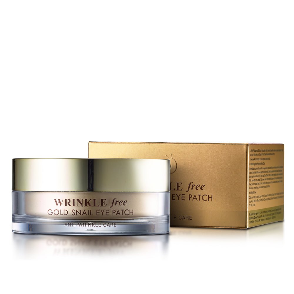 GOLD ENERGY SNAIL SYNERGY_Wrinkle Free Gold Snail Eye Patch_Cosmetic World