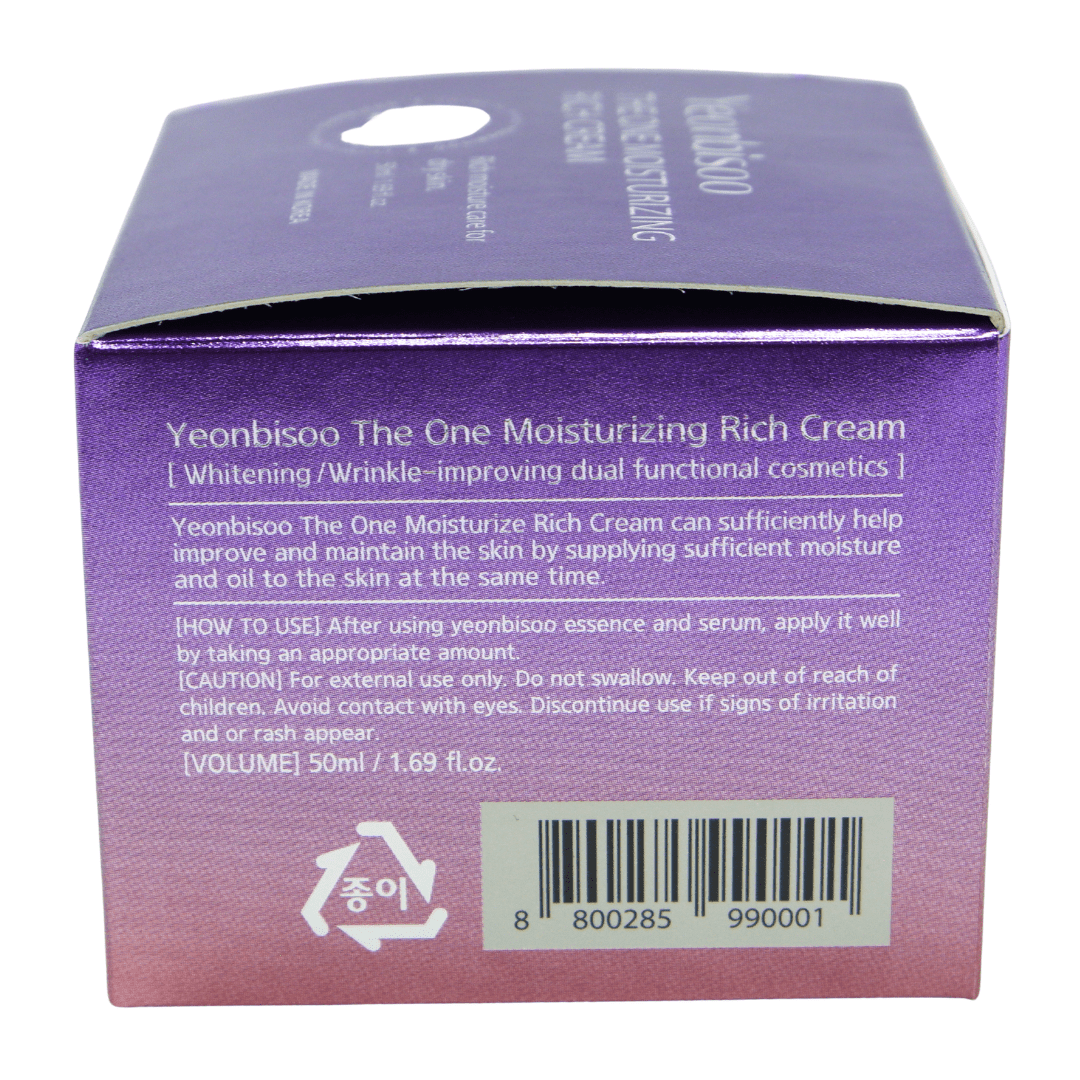Yeonbisoo_The One Moisturizing Rich Cream_Cosmetic World