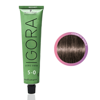 Thumbnail for SCHWARZKOPF - IGORA ZERO AMM_Zero Amm 5 - 00 Light Brown Natural Extra_Cosmetic World