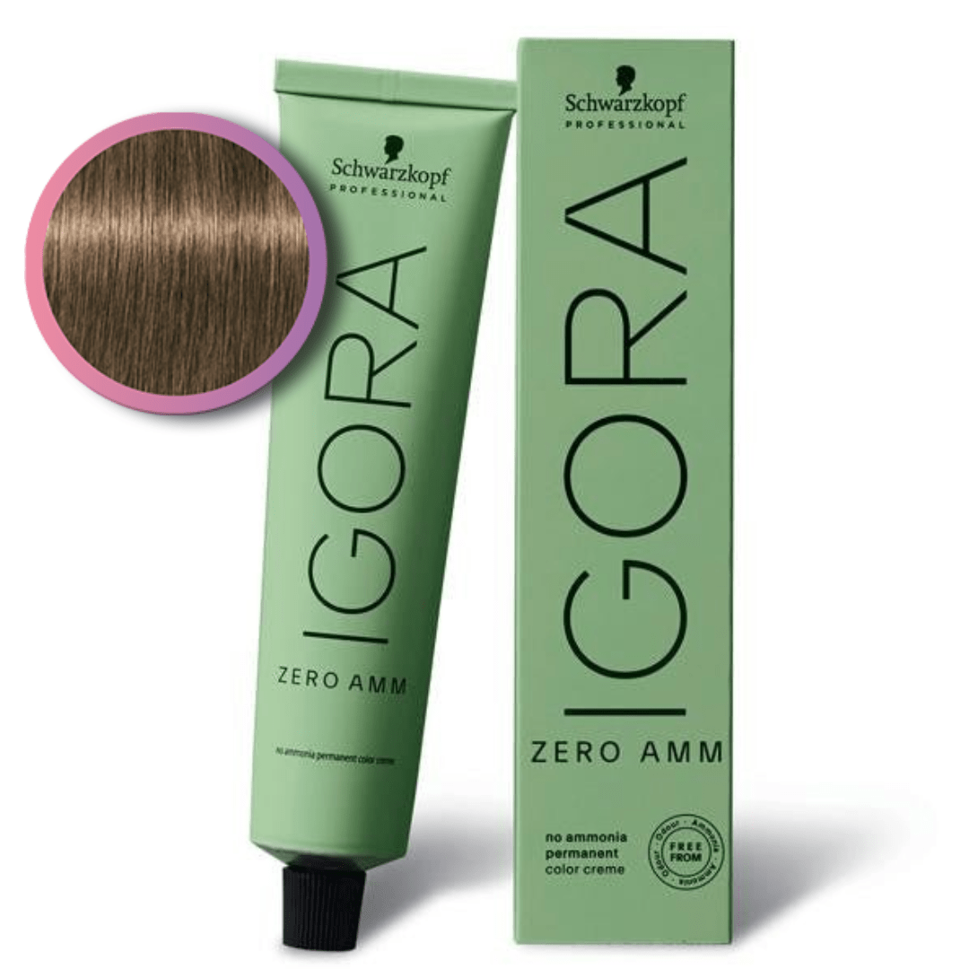 SCHWARZKOPF - IGORA ZERO AMM_Zero Amm 6 - 0 Dark Blonde Natural_Cosmetic World