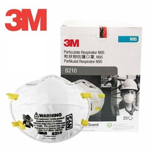 3M_3M N95 8210 Particulate Respirator 20 PCS_Cosmetic World