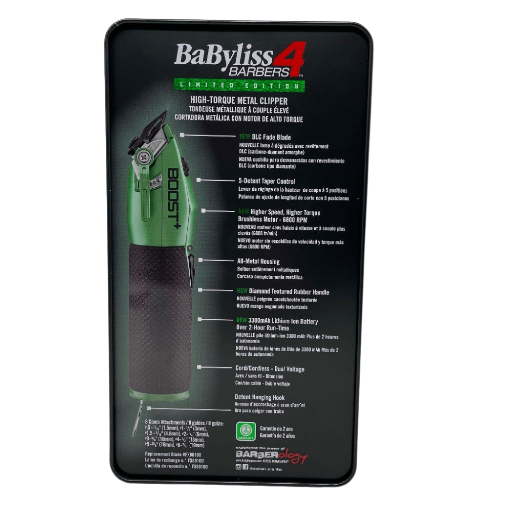 BABYLISS PRO_4 Barbers Patty Cuts High-Torque Metal Clipper_Cosmetic World