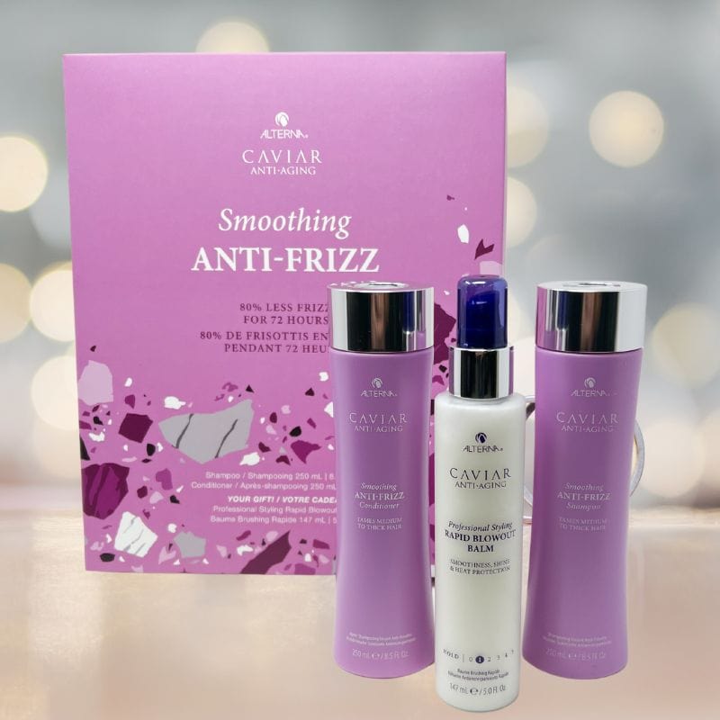 ALTERNA_ALTERNA CAVIAR ANTI-AGING Smoothing Anti-Frizz Gift Set_Cosmetic World