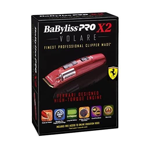 BABYLISS PRO_Babyliss Pro X2 Volare Ferrari designed high torque engine_Cosmetic World