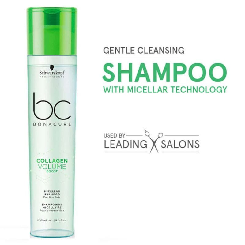 SCHWARZKOPF - BC BONACURE_BC Bonacure Collagen Volume Boost shampoo 250ml / 8.5oz_Cosmetic World