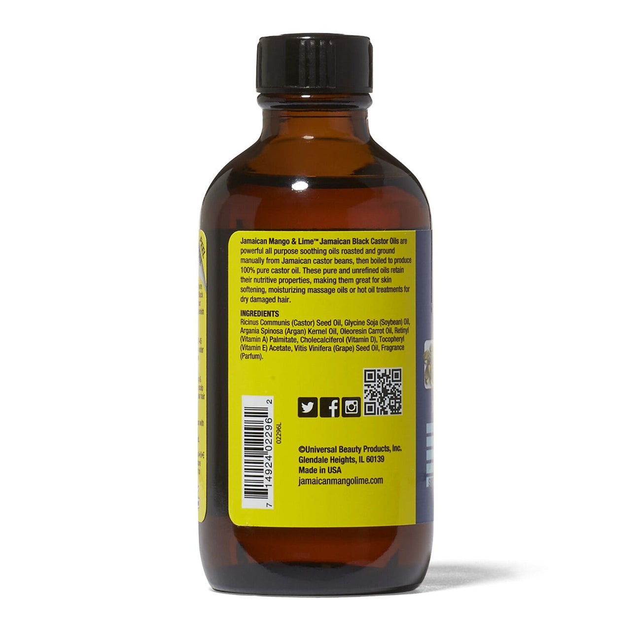 JAMAICA MANGO & LIME_Black Castor Oil (Vitamin A-D-E)_Cosmetic World