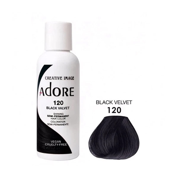 ADORE ブラックベルベット 120 セミパーマネントヘアカラー – Cosmetic
