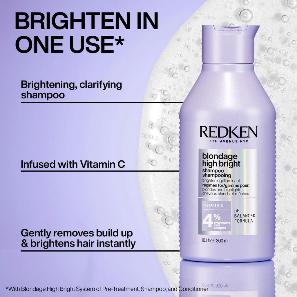REDKEN_Blondage High Bright Shampoo 300ml / 10.1oz_Cosmetic World