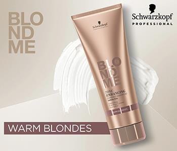 SCHWARZKOPF - BLONDME_BlondMe Warm Blondes Tone Enhancing Bonding Shampoo 250ml_Cosmetic World