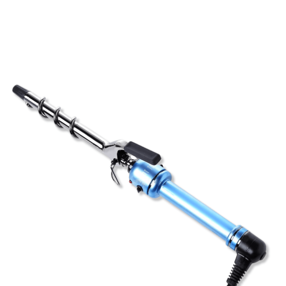 Blue curling iron hotsell