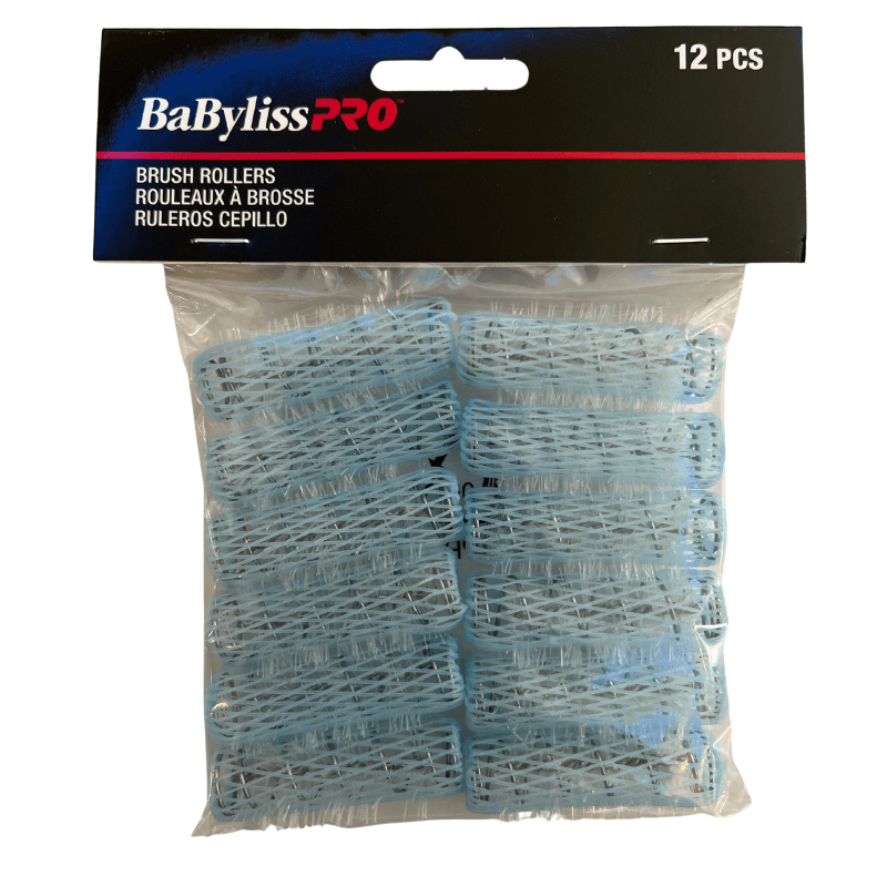 BABYLISS PRO_Brush Rollers Blue 12pcs (1cm | 1/2")_Cosmetic World