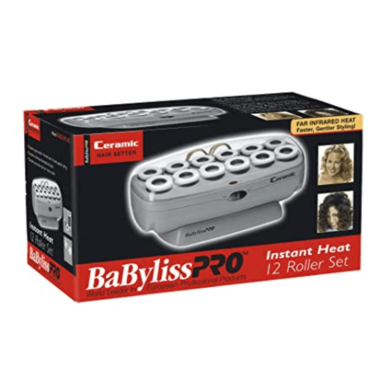 BABYLISS PRO Ceramic Instant Heat 12 Roller Hair Setter BABCHV14C ...
