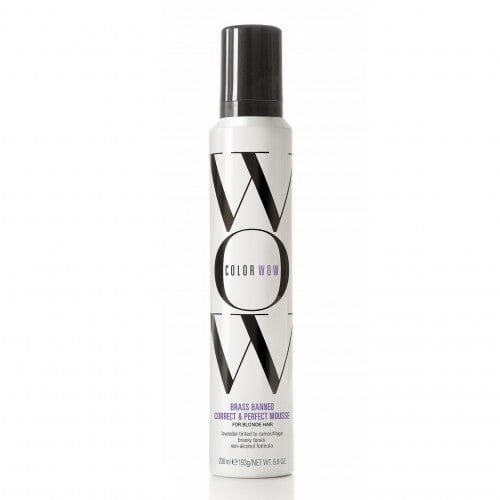 COLOR WOW_Color Brass Banned Correct & Perfect Mousse (For Blonde hair)_Cosmetic World