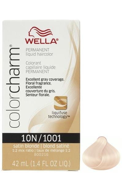 WELLA - COLOR CHARM_Color Charm 10N/1001 Satin Blonde 1.4oz_Cosmetic World