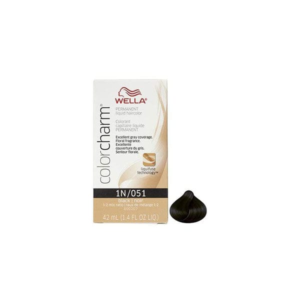 WELLA - COLOR CHARM_Color Charm 1N/051 Black_Cosmetic World
