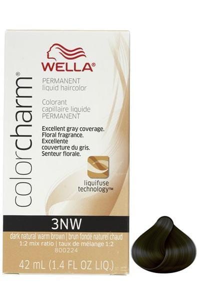 WELLA - COLOR CHARM_Color Charm 3NW Dark Natural Warm Brown 1.4oz_Cosmetic World