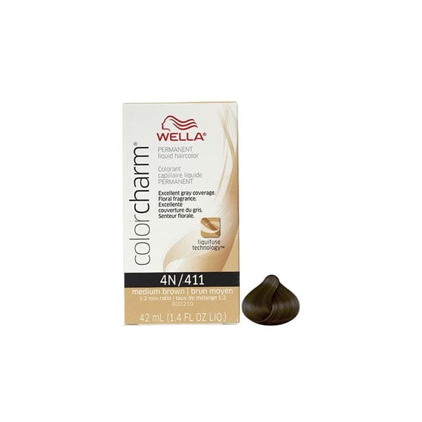 WELLA - COLOR CHARM_Color Charm 4N/411 Medium Brown_Cosmetic World