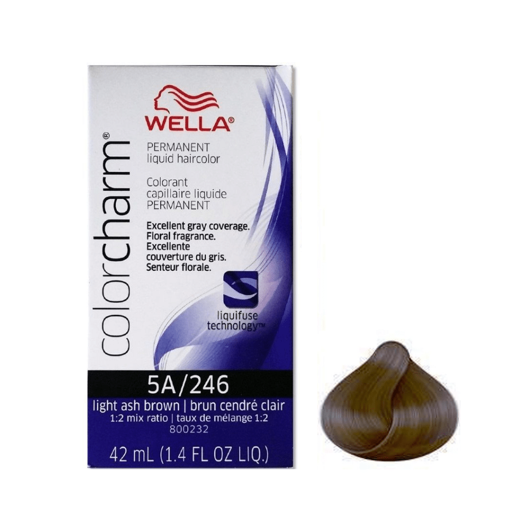 WELLA - COLOR CHARM_Color Charm 5A/246 Light Ash Brown_Cosmetic World