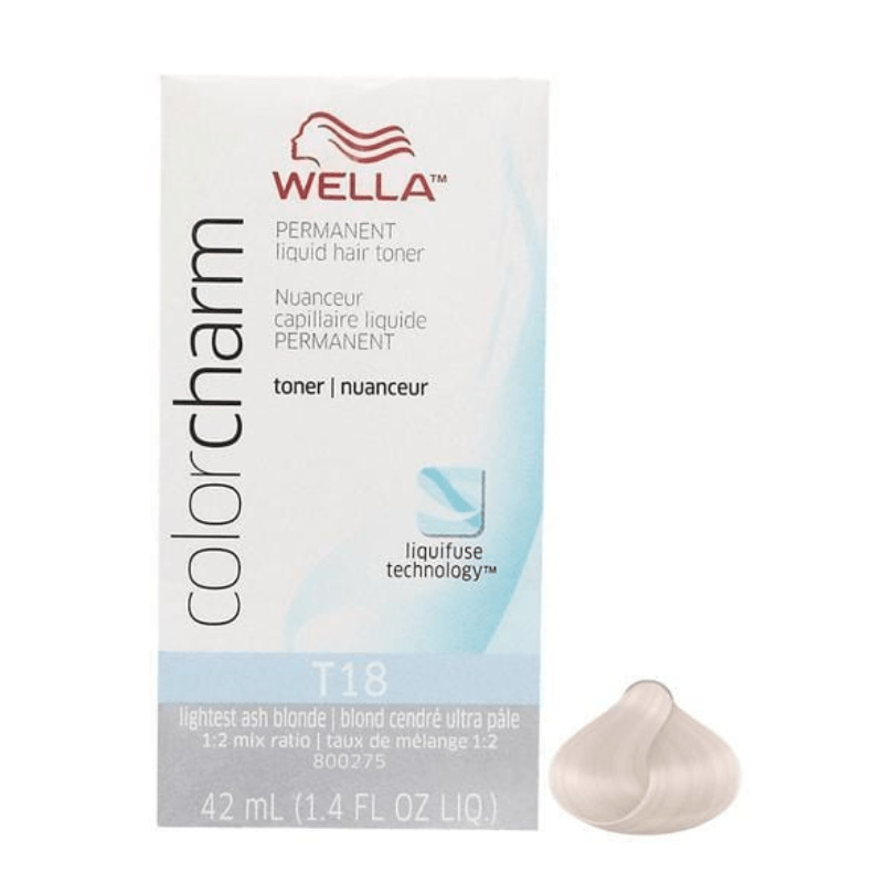 WELLA - COLOR CHARM_Color Charm T18 Lightest Ash Blonde_Cosmetic World