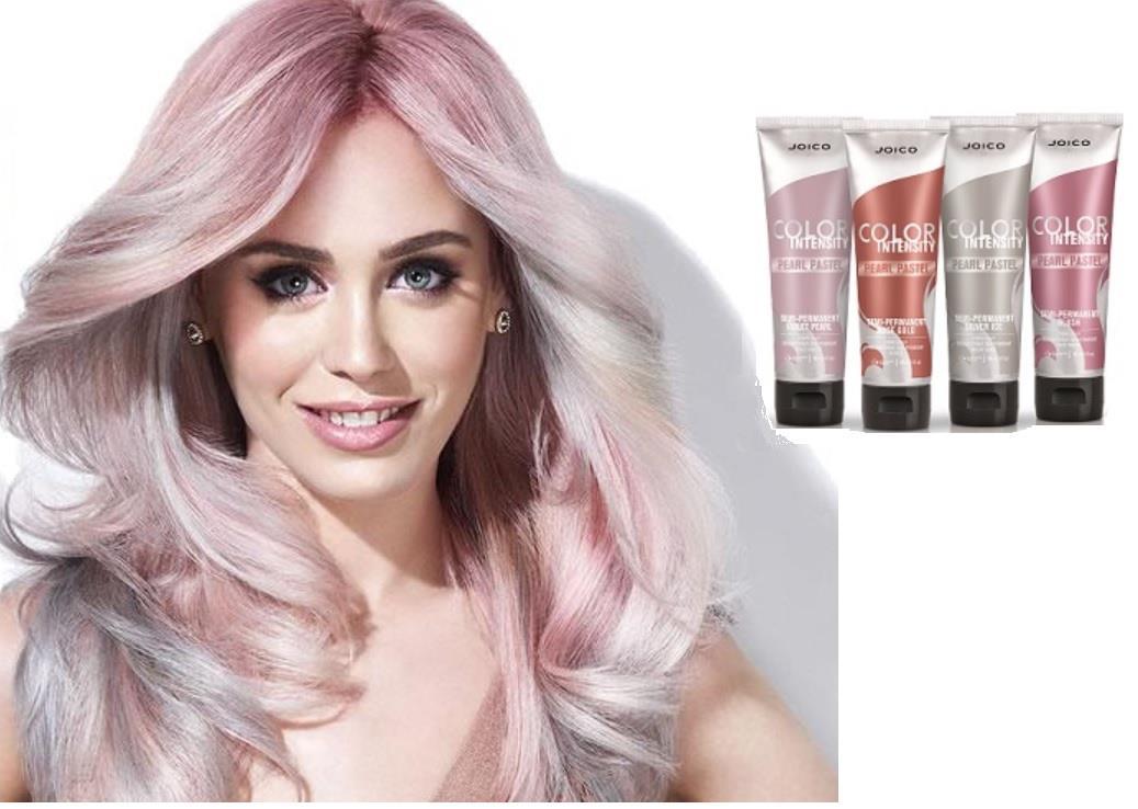 Color Intensity Pearl Pastel Silver Ice