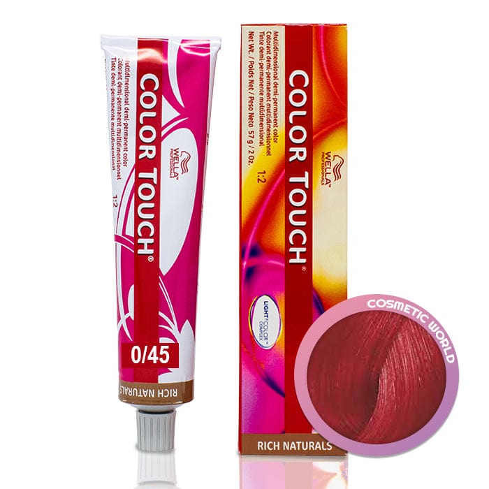 WELLA - COLOR TOUCH_Color Touch 0/45 Red Red-Violet 2 oz._Cosmetic World