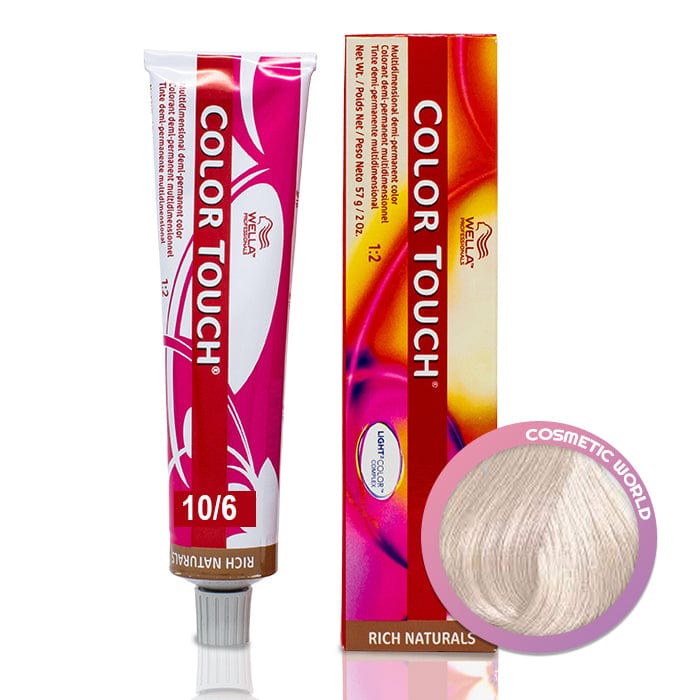 WELLA - COLOR TOUCH_Color Touch 10/6 Lightest Blonde/Violet_Cosmetic World
