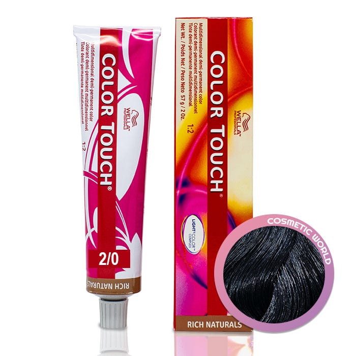 WELLA - COLOR TOUCH_Color Touch 2/0 Darkest Brown/Natural_Cosmetic World