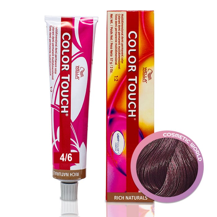 WELLA - COLOR TOUCH_Color Touch 4/6 Medium brown/Violet 2 oz._Cosmetic World